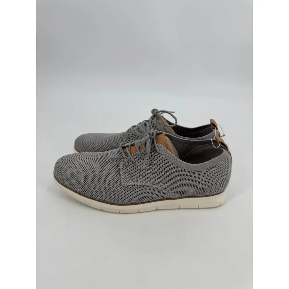 Goodfellow & Co Kev Men's Knit Dress Shoes Gray Casual Oxfords Size 10.5 NWOB